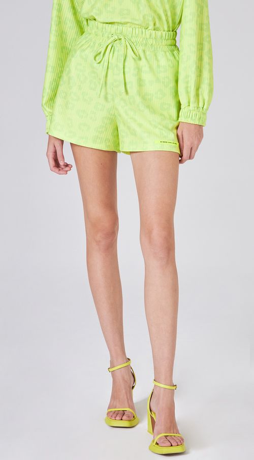 Shorts Zinco Boxer Com Amarração Verde Claro