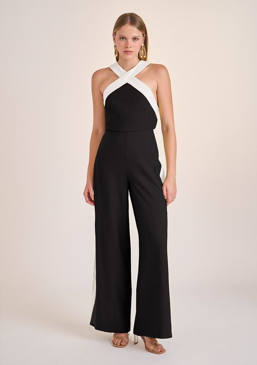 Calça Zinco Reta Alta Preto