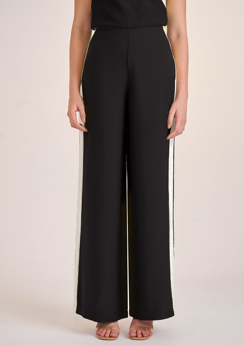 Calça Zinco Reta Alta Preto