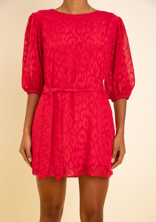 Vestido Zinco Ajustado Decote Careca Manga Curta Curto Rosa