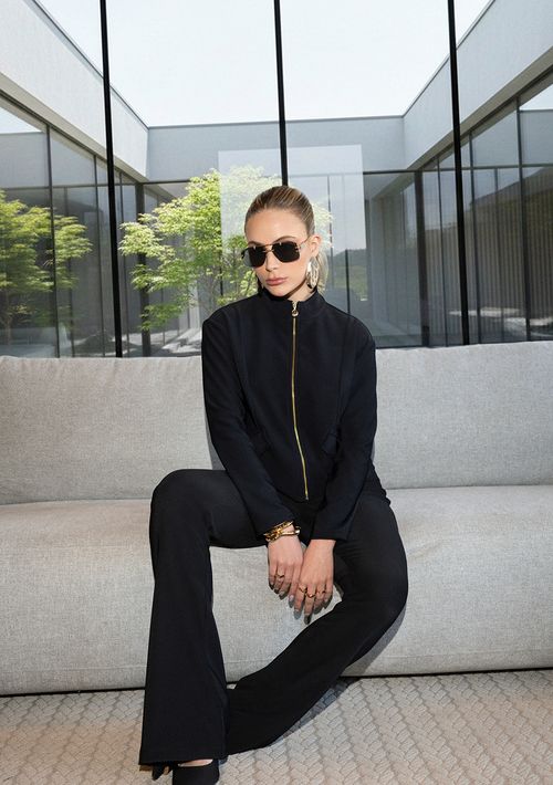 Calça Zinco Flare Alta Preto