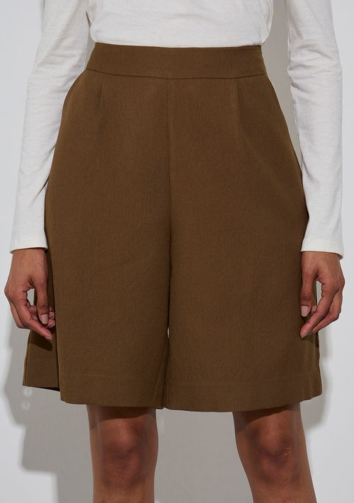 Bermuda Zinco Reta Alta Verde