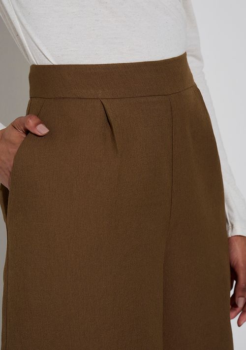 Bermuda Zinco Reta Alta Verde