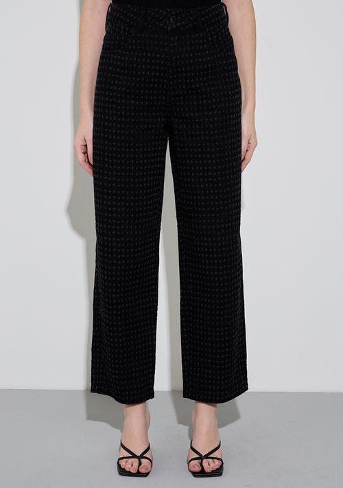 Calça Zinco Mom Alta Preto